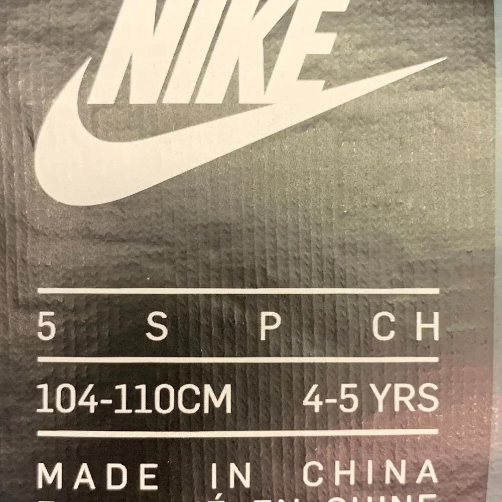 Nike Kids‎ Tech Fleece Full Zip Long Sleeve Hoodie Sweatshirt Size 4-5Y